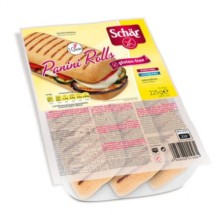 Schär Panini Rolls 225g / 3,30 € s DPH